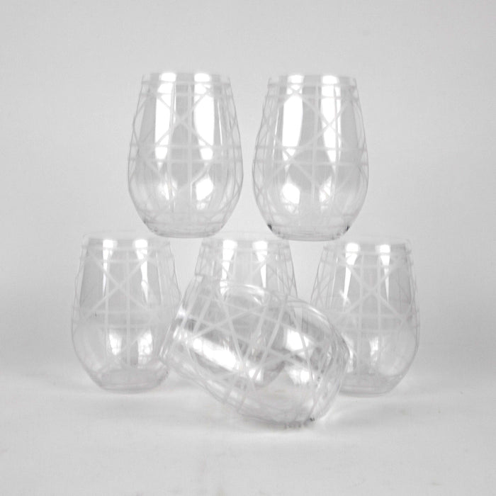 GLASS TUMBLER SET/6PCS CLEAR (202016433)