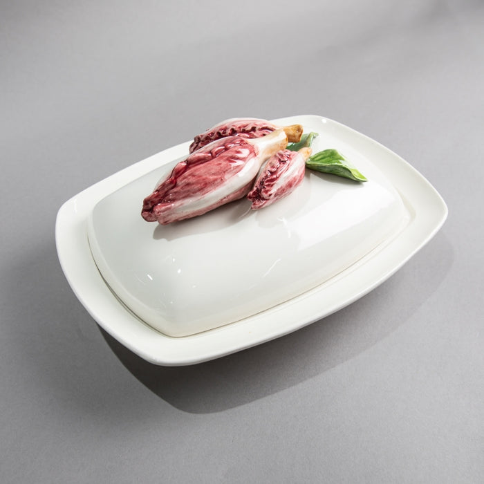 RADICCHIO RECT.TRAY W/LID (202029222)