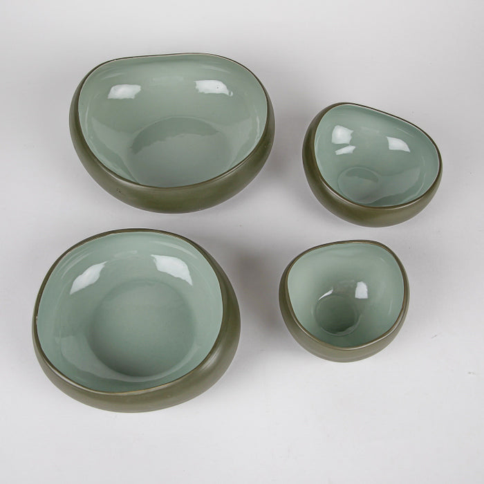 ORGANICA GREEN SOUP PLATE 19CM (202073243)