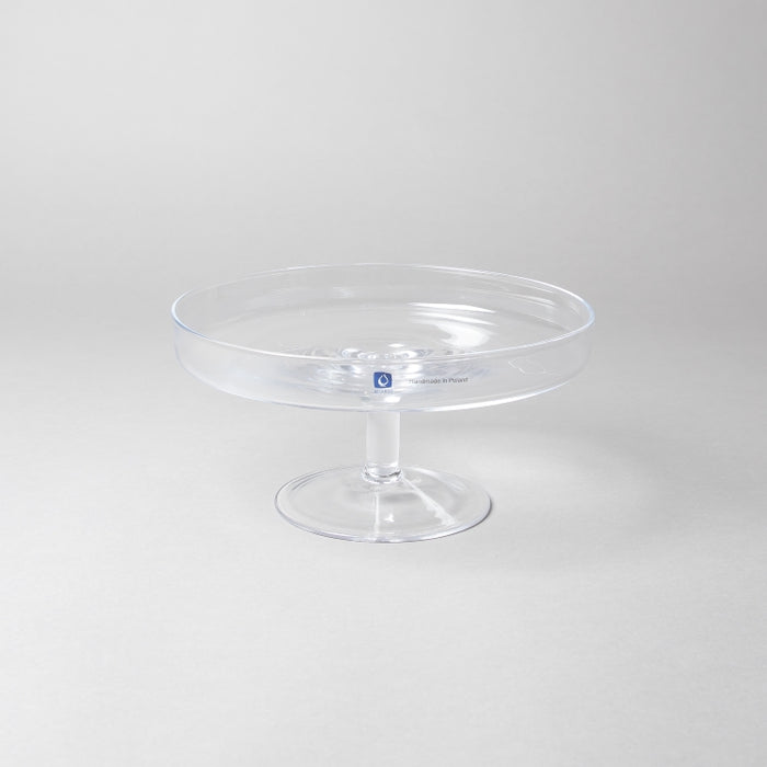 FOOTED CAKE PLATE CLEAR H 13CM (202016391)