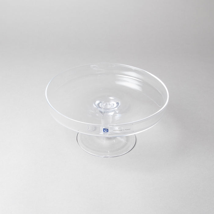 FOOTED CAKE PLATE CLEAR H 13CM (202016391)