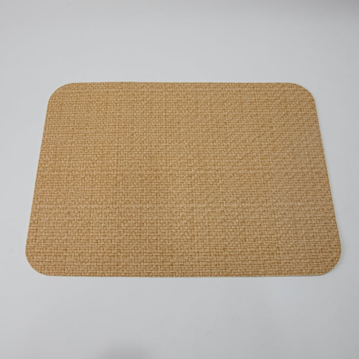 RECT.PLACEMAT RND CRNR RAFYA YELLOW (202055068)