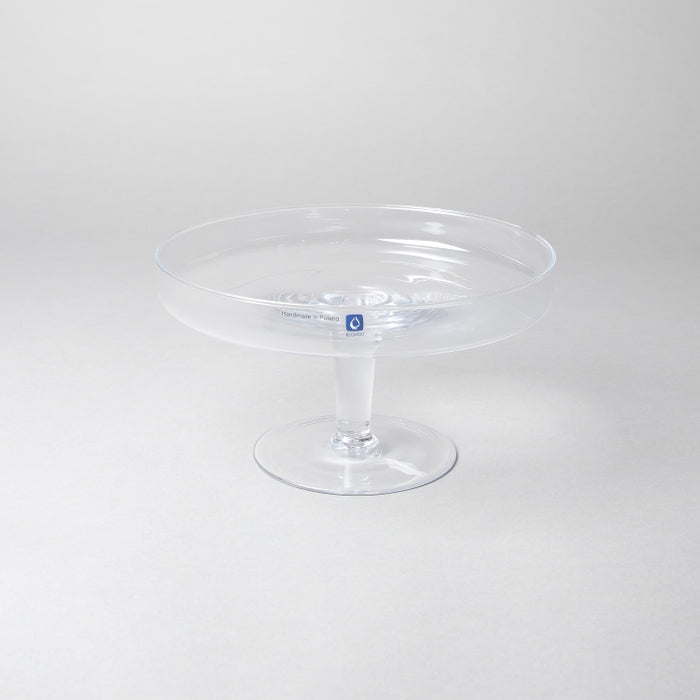 FOOTED CAKE PLATE CLEAR H 13CM (202016389)