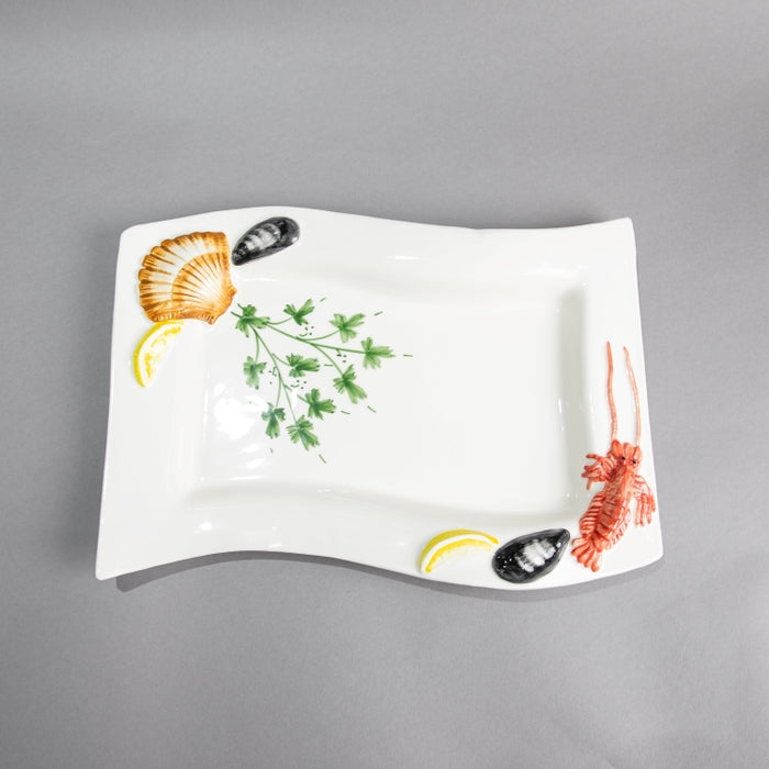LOBSTER TRAY WAVE 35CMX26CM (202029198)