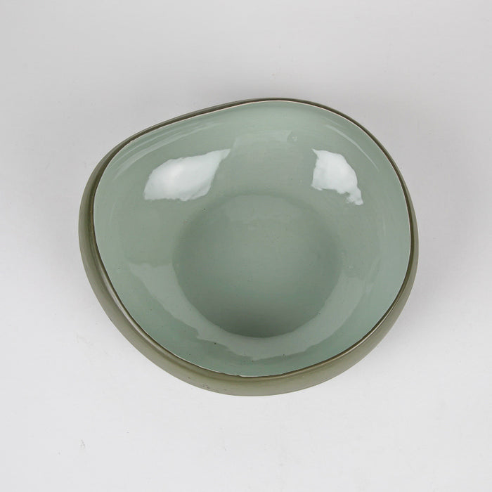 ORGANICA GREEN SOUP PLATE 19CM (202073243)