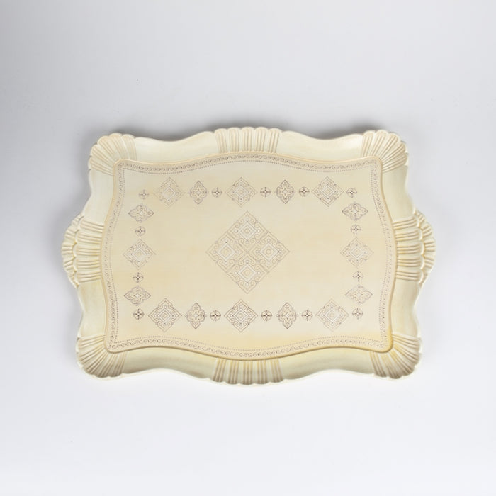 GENESI RECT.TRAY MEDIUM IVORY (202102942)