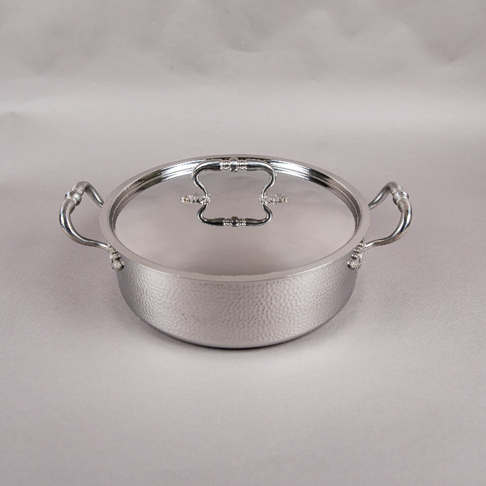TRI-PLY CASSEROLE WITH LID 26CM (202020009)