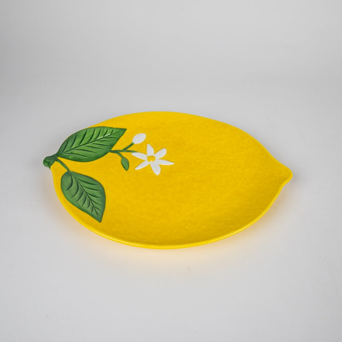 FLEURS CITRONS PRCLN DISH 25X18.5CM (202073364)