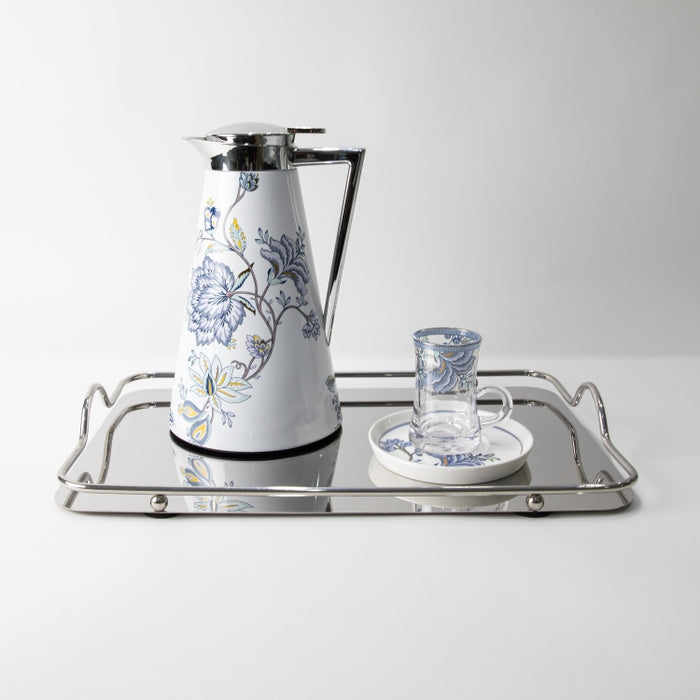 TWINS-6PCS TEACUP&SAUCER FLORAL BLUE (202029269)