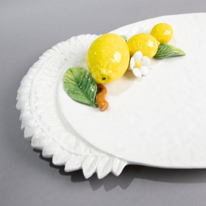 LEMON TRAY FERN OVAL 47CMX27CM (202029174)