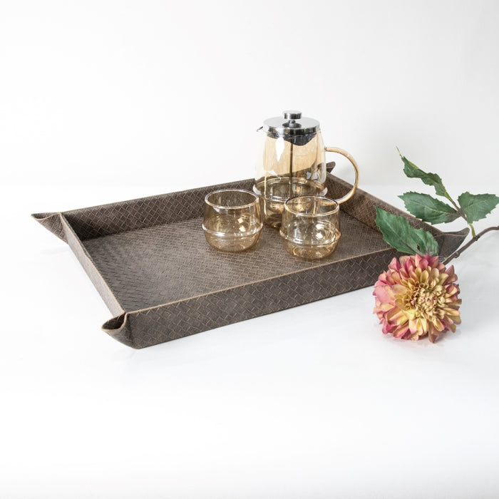 VALET TRAY LARGE BROWN 48CMX35CM (202042191)