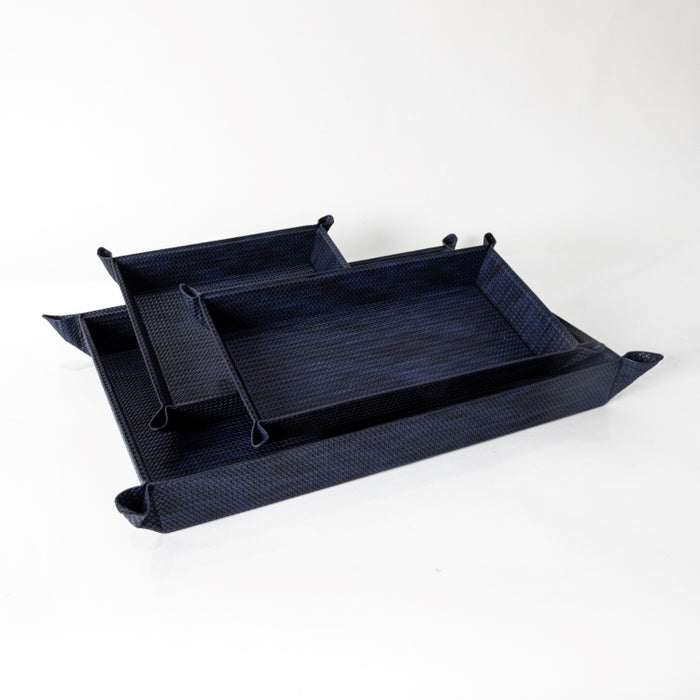 VALET TRAY LARGE NAVY BLUE 48CMX35CM (202042204)