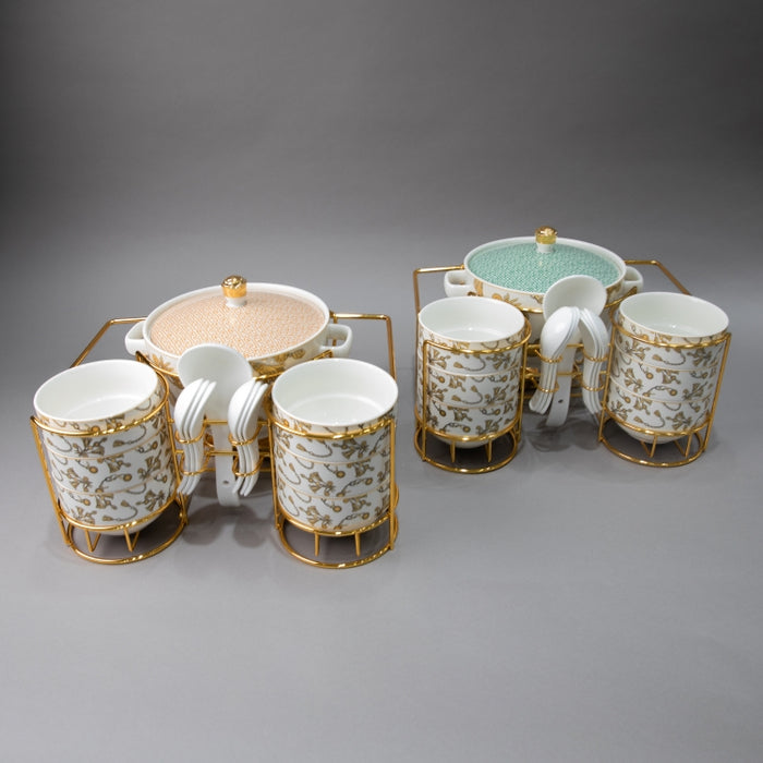 WEIDA 15PCS SERVING SET GREEN (202029285)