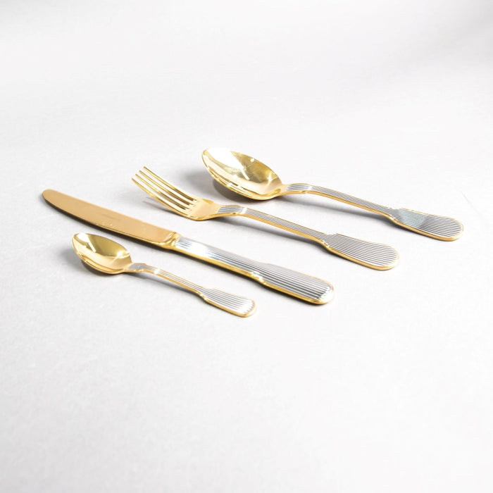 CAPRI 24PCS CUTLERY SET GOLD GELTEX (202064317)