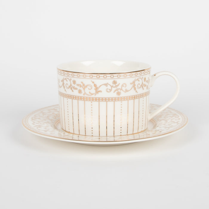 GOLDEN TEACUP & SAUCER 220ML (202073445)
