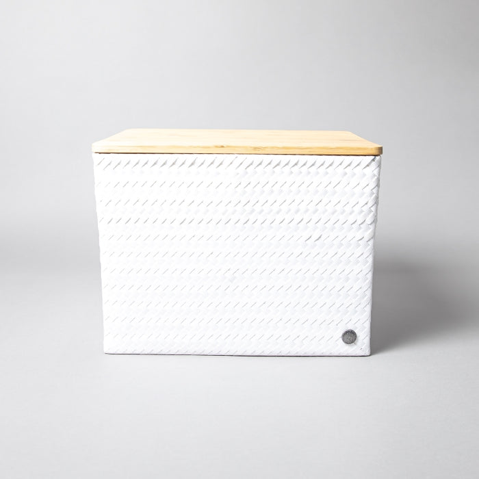 TOP FIT BASKET WITH COVER LARGE WHITE (202226071)