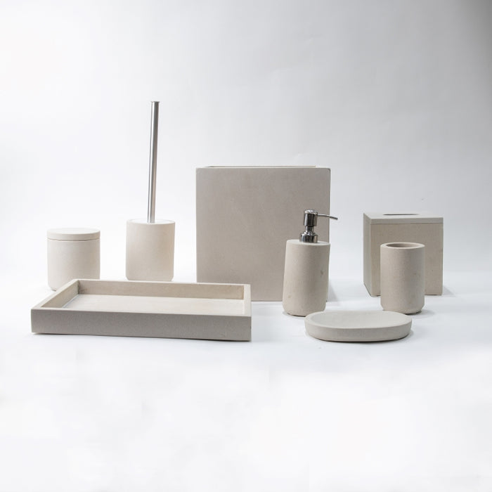 AS-8PCS BATHROOM SET MNT BEIG/NA (264846587)