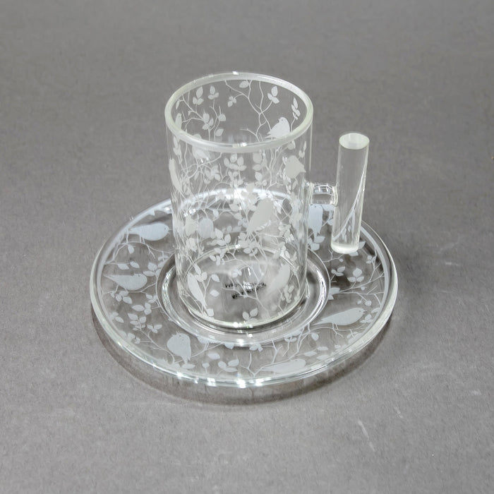 NABEISI-SET/6PCS TEACUP&SAUCER SLV (202016518)