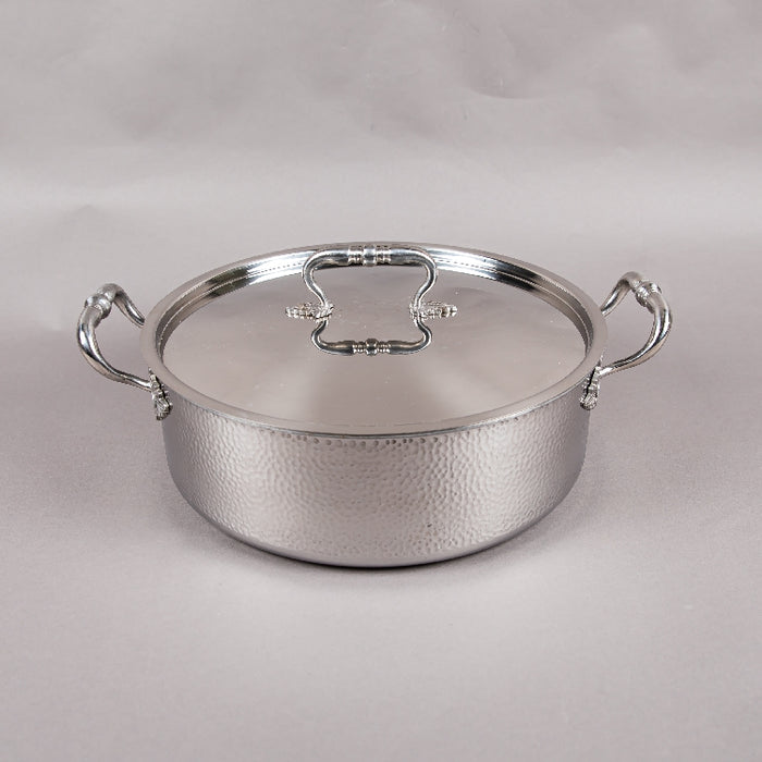 TRI-PLY CASSEROLE WITH LID 28CM (202020010)