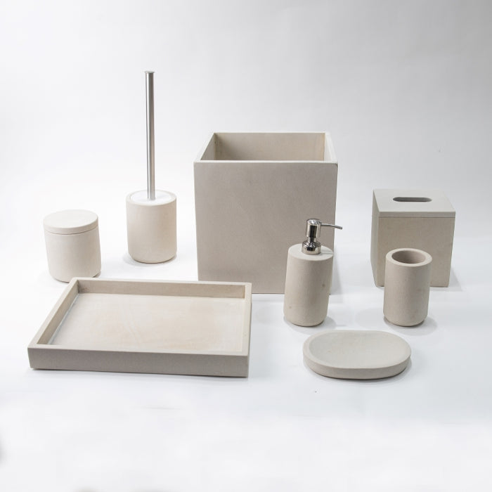 AS-8PCS BATHROOM SET MNT BEIG/NA (264846587)