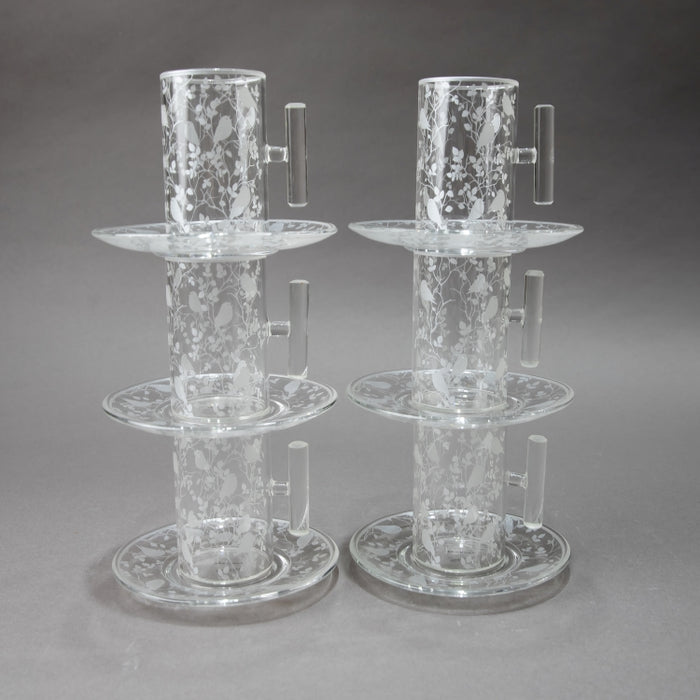 NABEISI-SET/6PCS TEACUP&SAUCER SLV (202016518)