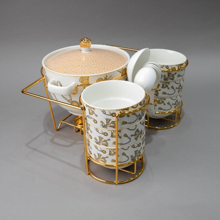 WEIDA 15PCS SERVING SET RED (202029289)