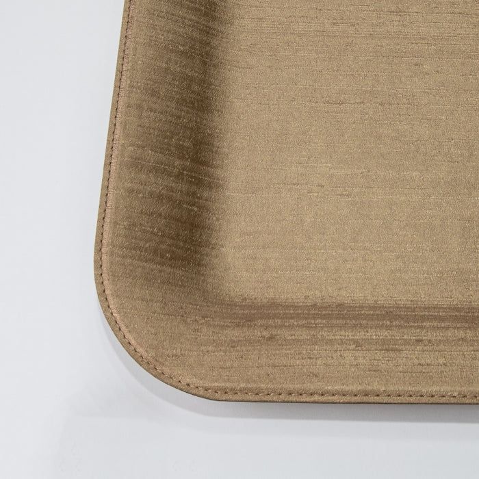 PLASTIC TRAY MEDIUM SILK BRONZE 44CMX33CM (202107479)