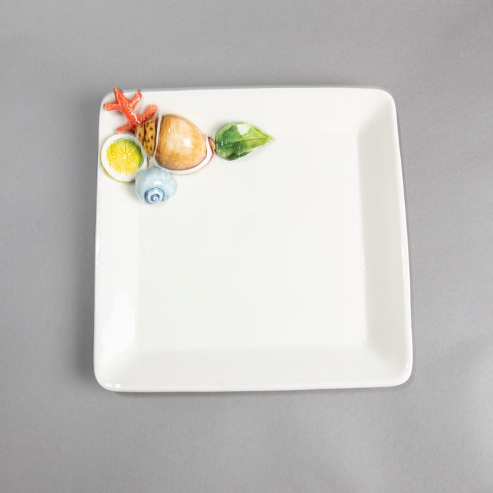 SEAFRUIT SQUARE DISH 26CMX26CM (202029185)