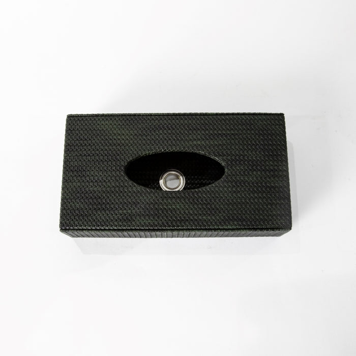 RECT.TISSUE BOX DARK GREEN (202042202)