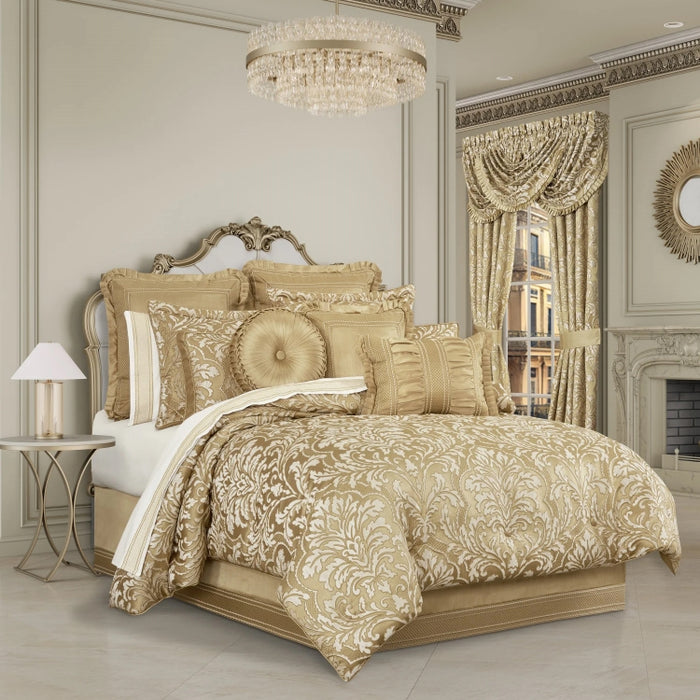 JQ AURELIA KING 4PCS COMFORTER SET GOLD (327127532)