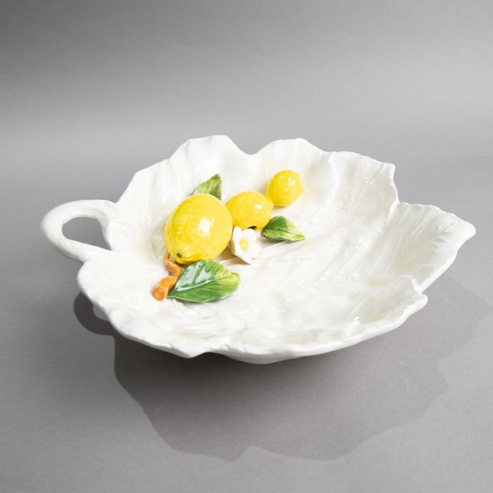 LEMON LEAF PLATE BIG 34CMX30CM (202029177)