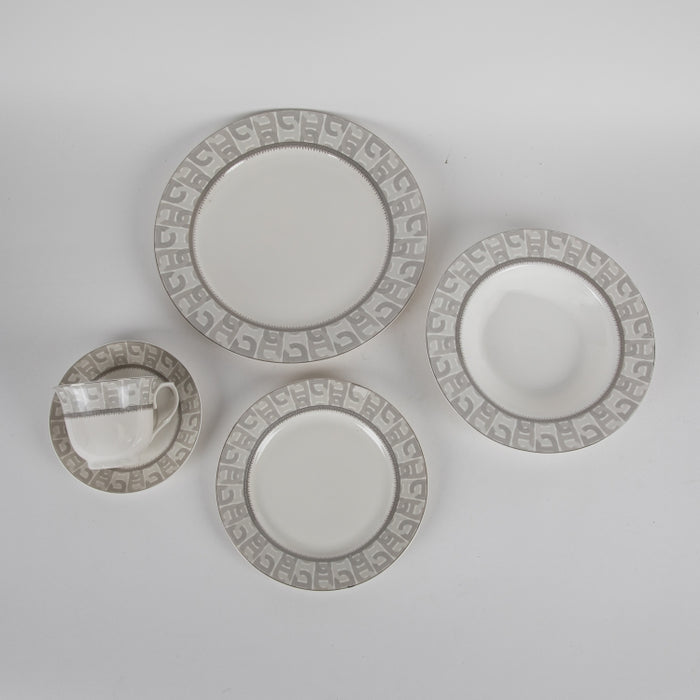 EVER NICE NB 20PCS DINNER SET GREY (202029148)