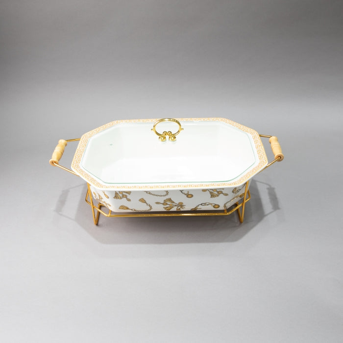 WEIDA 16" OCTAGON CASSEROLE RED (202029288)