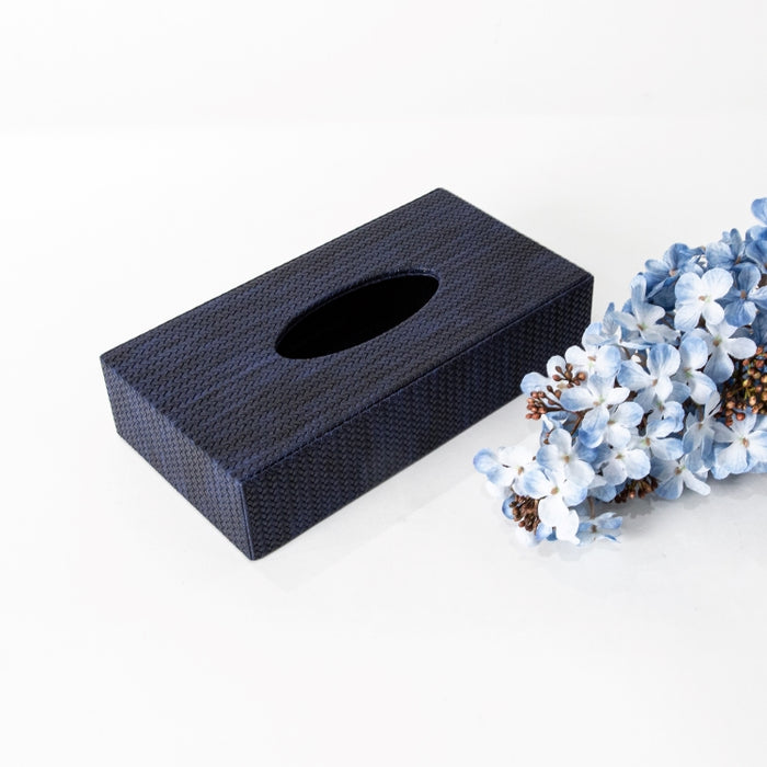 RECT. TISSUE BOX NAVY BLUE (202042209)