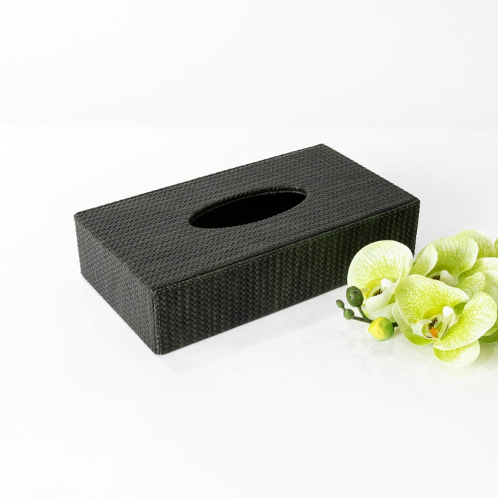 RECT.TISSUE BOX DARK GREEN (202042202)