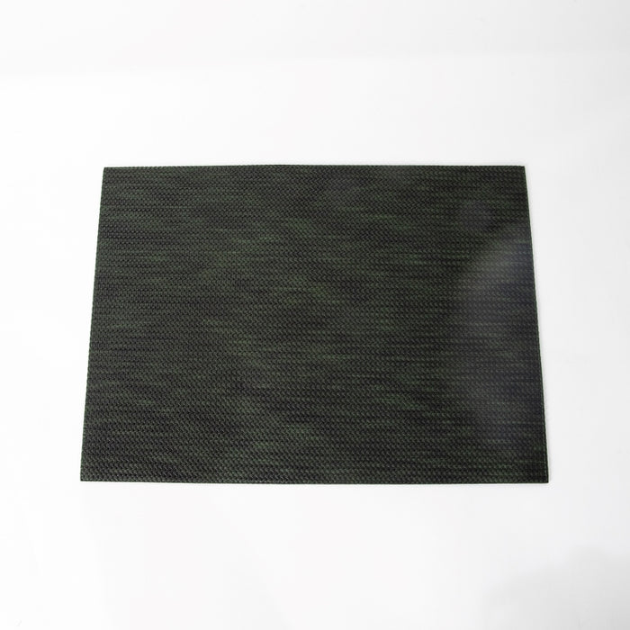 RECT.PLACEMAT DOUBLE SIDED VIMINI GREEN/NAVY (202042208)