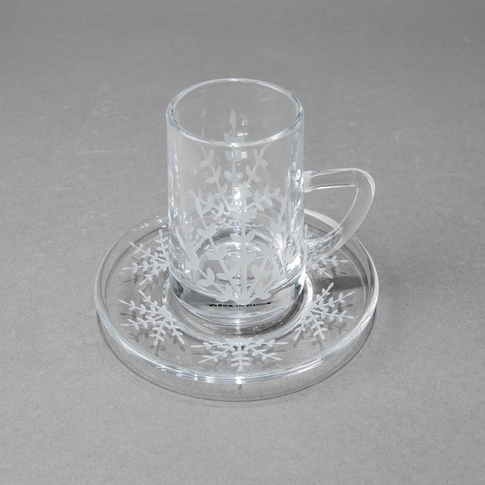 NABEISI-SET/6PCS TEACUP&SAUCER SLV (202016514)