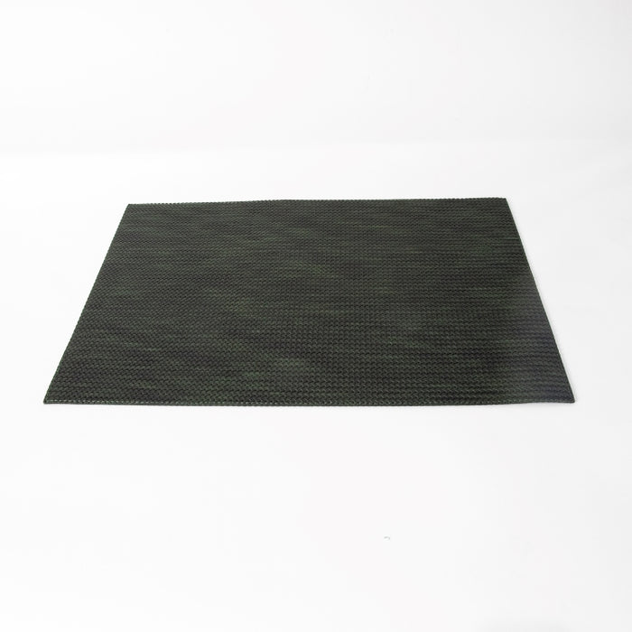 RECT.PLACEMAT DOUBLE SIDED VIMINI GREEN/NAVY (202042208)