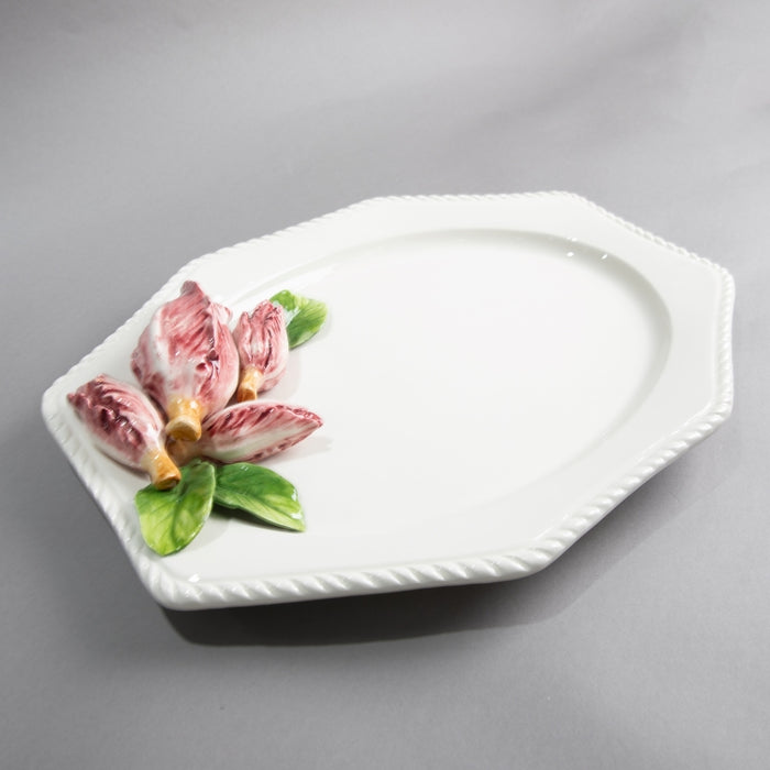 RADICCHIO OCTAGONL TRAY 41CMX34CM (202029216)