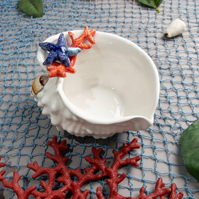 SEAFRUIT SHELL BOWL FRUITS 28CM (202029194)