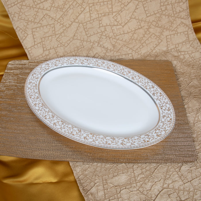 GOLDEN OVAL SERVING PLATTER 36X24.5 (202073451)