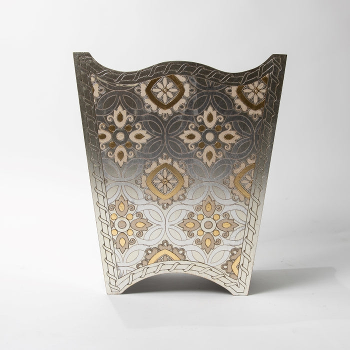 FIRIDOLFI WOODEN WASTE BASKET IVR/G (202140037)