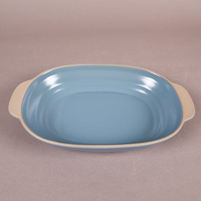 CLYDE OVAL BAKING DISH 37CM BLUE (202029091)