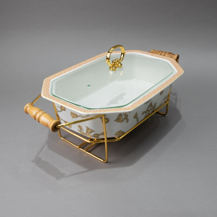 WEIDA 12.5" OCTAGON CASSEROLE RED (202029286)