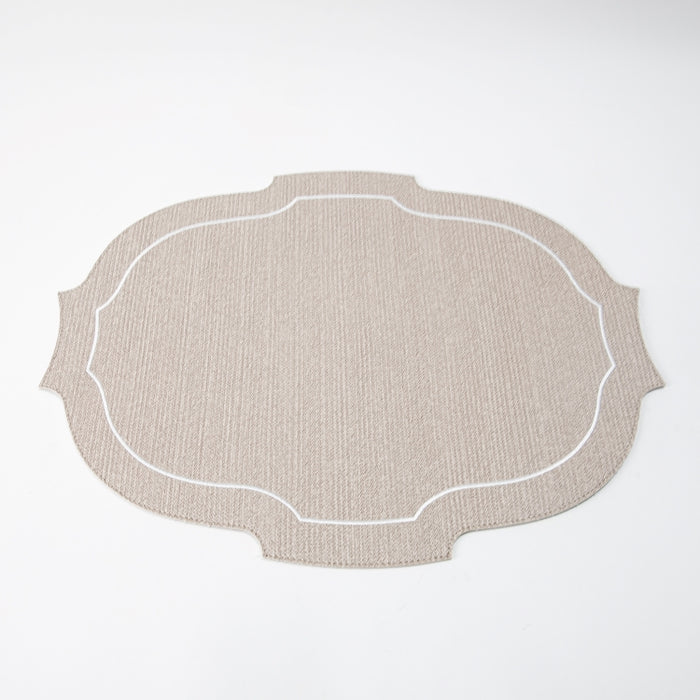CROWN PLACEMAT W/LINE BRAID LAT (202055051)