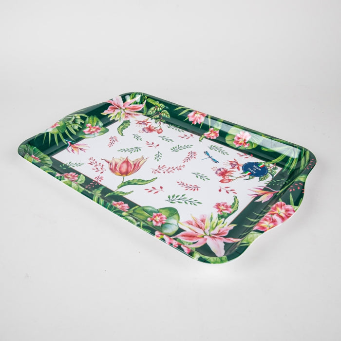 BOTANIC CHIC TRAY W/HNDLE 33X22CM (202073294)