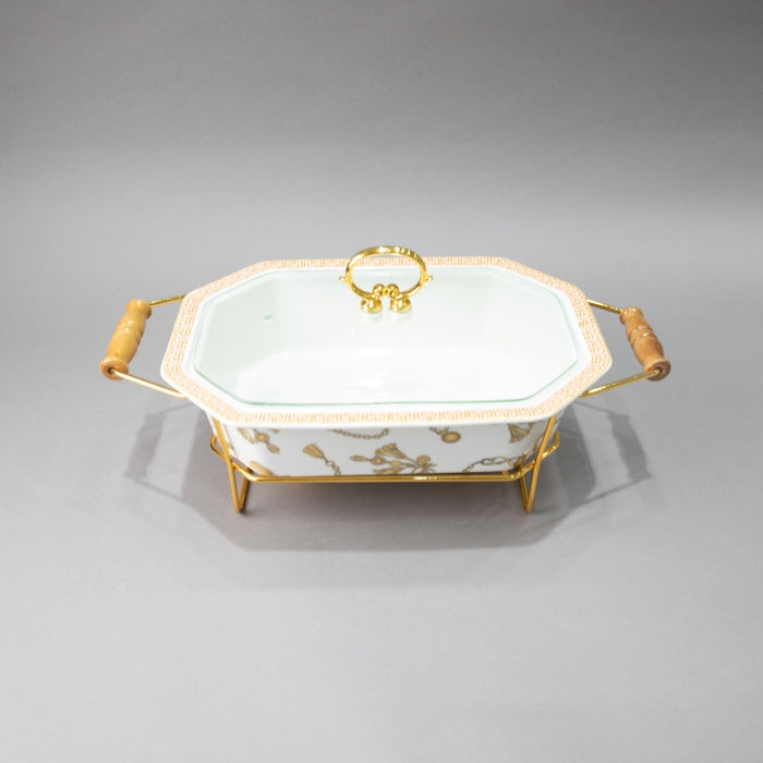 WEIDA 12.5" OCTAGON CASSEROLE RED (202029286)