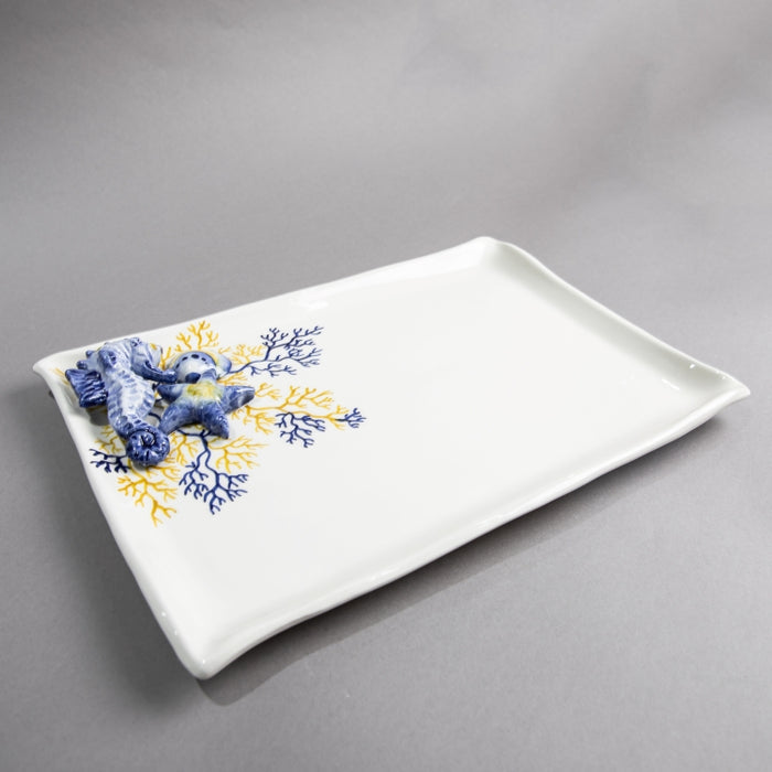 CORAL RECT.TRAY LARGE 35CMX25CM (202029235)