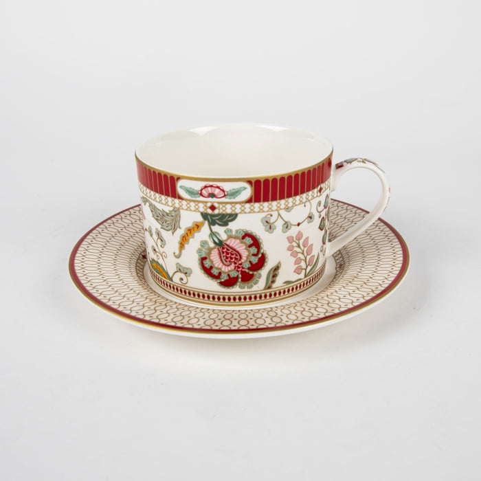 KASHMIR TEACUP&SAUCER 220ML (202073217)