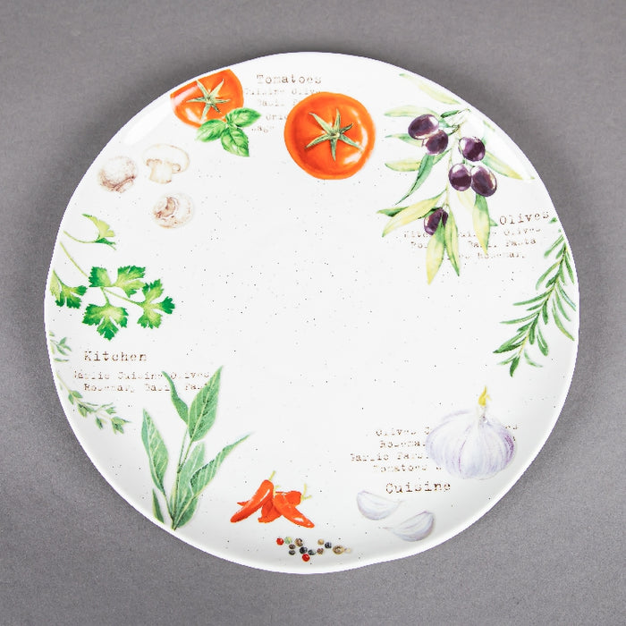 HOME & KITCHEN PORCELAIN DINNER PLATE 26CM (202072665)